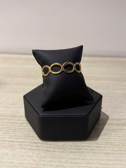 Brazalete Golden Circle Chain - IXIA