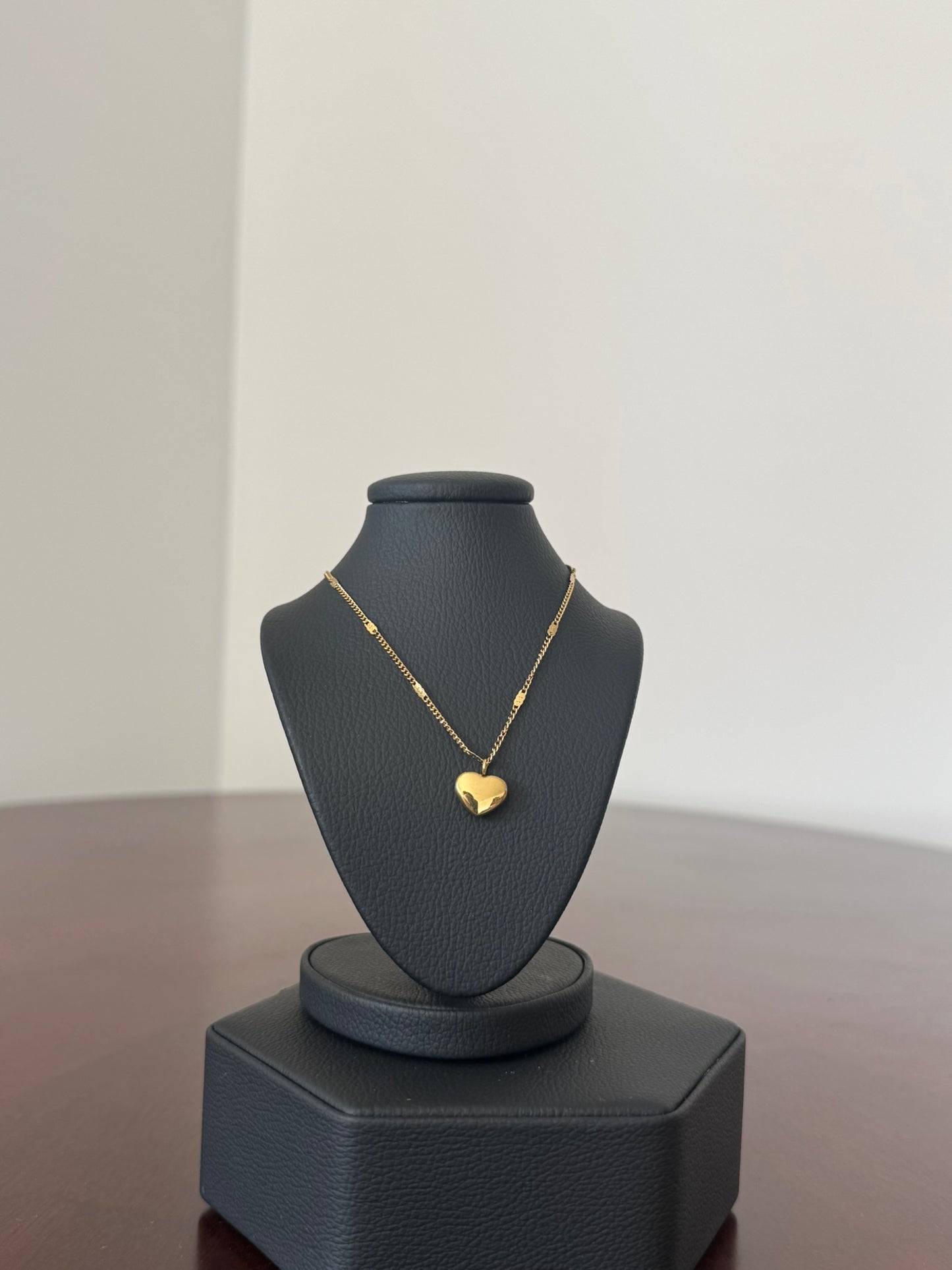 Collar Golden Heart Drop - IXIA
