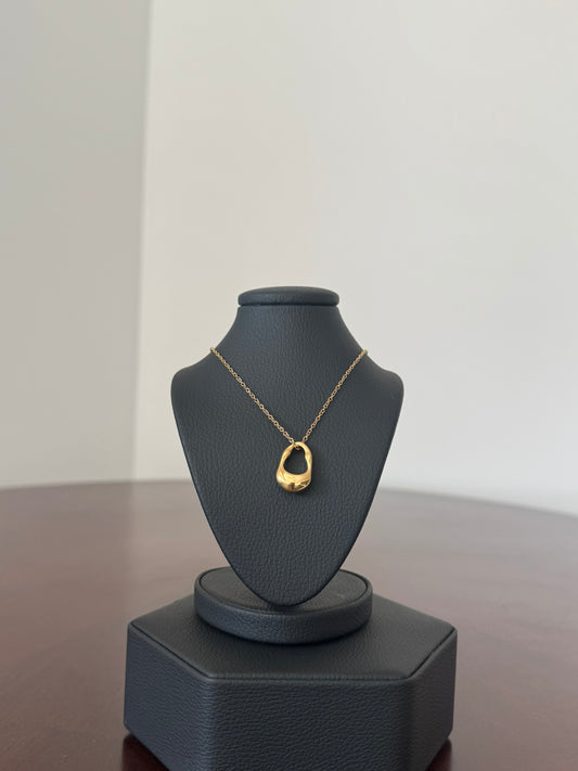 Collar Charm Redondo Dorado