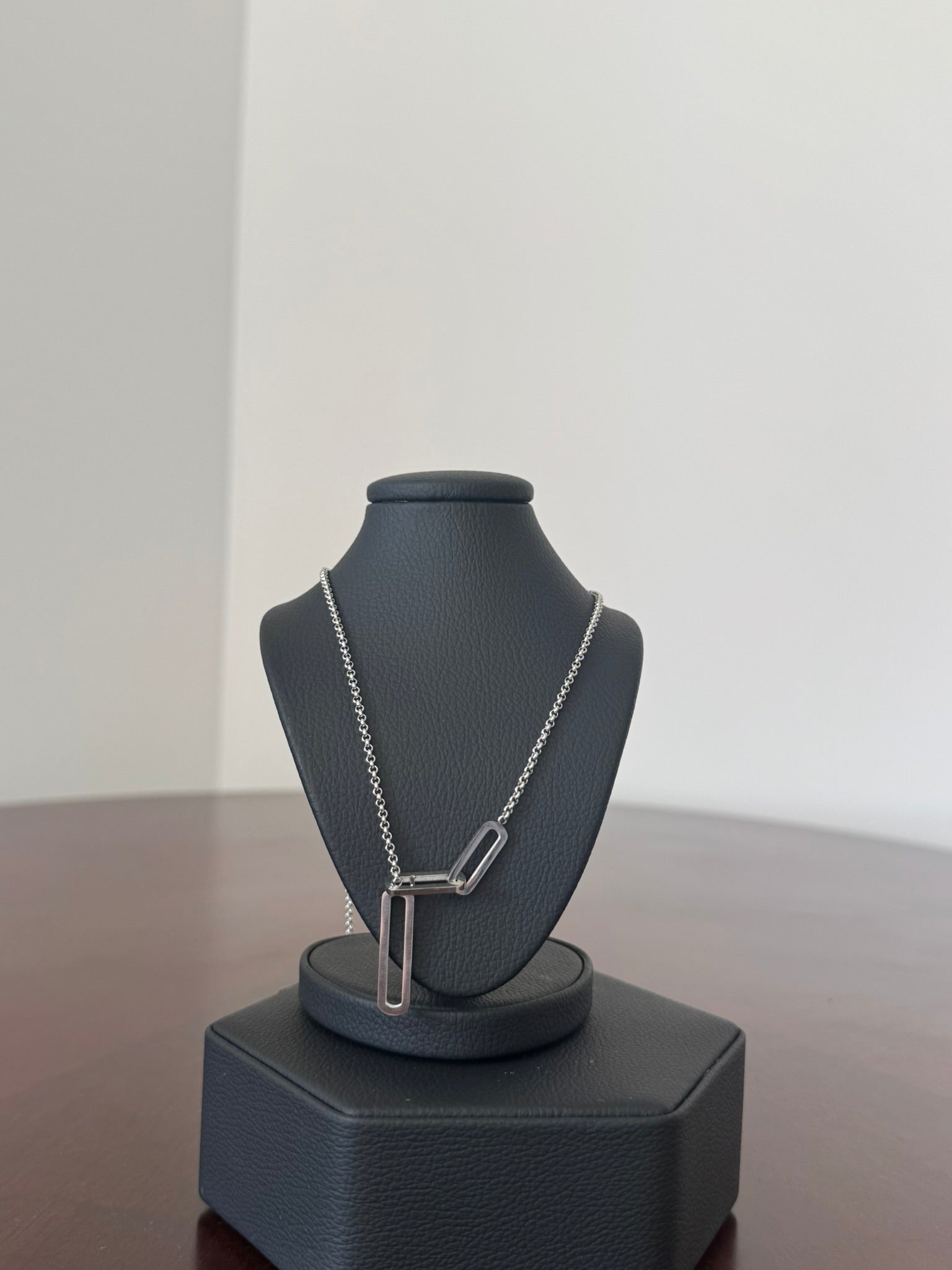Collar Silver Silver Geo - IXIA