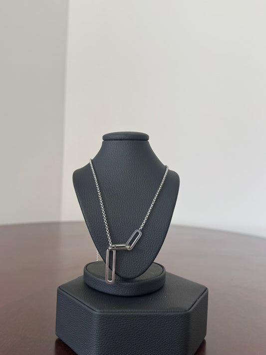Collar Silver Silver Geo - IXIA