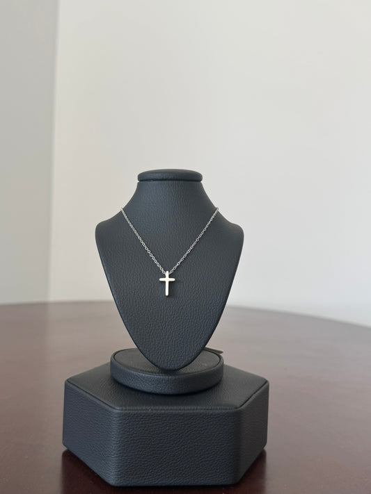 Collar Silver Silver Cross - IXIA