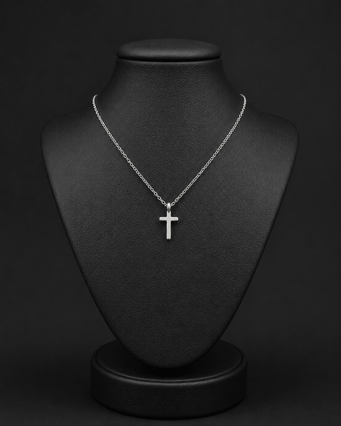 Collar Cruz Plateada - IXIA