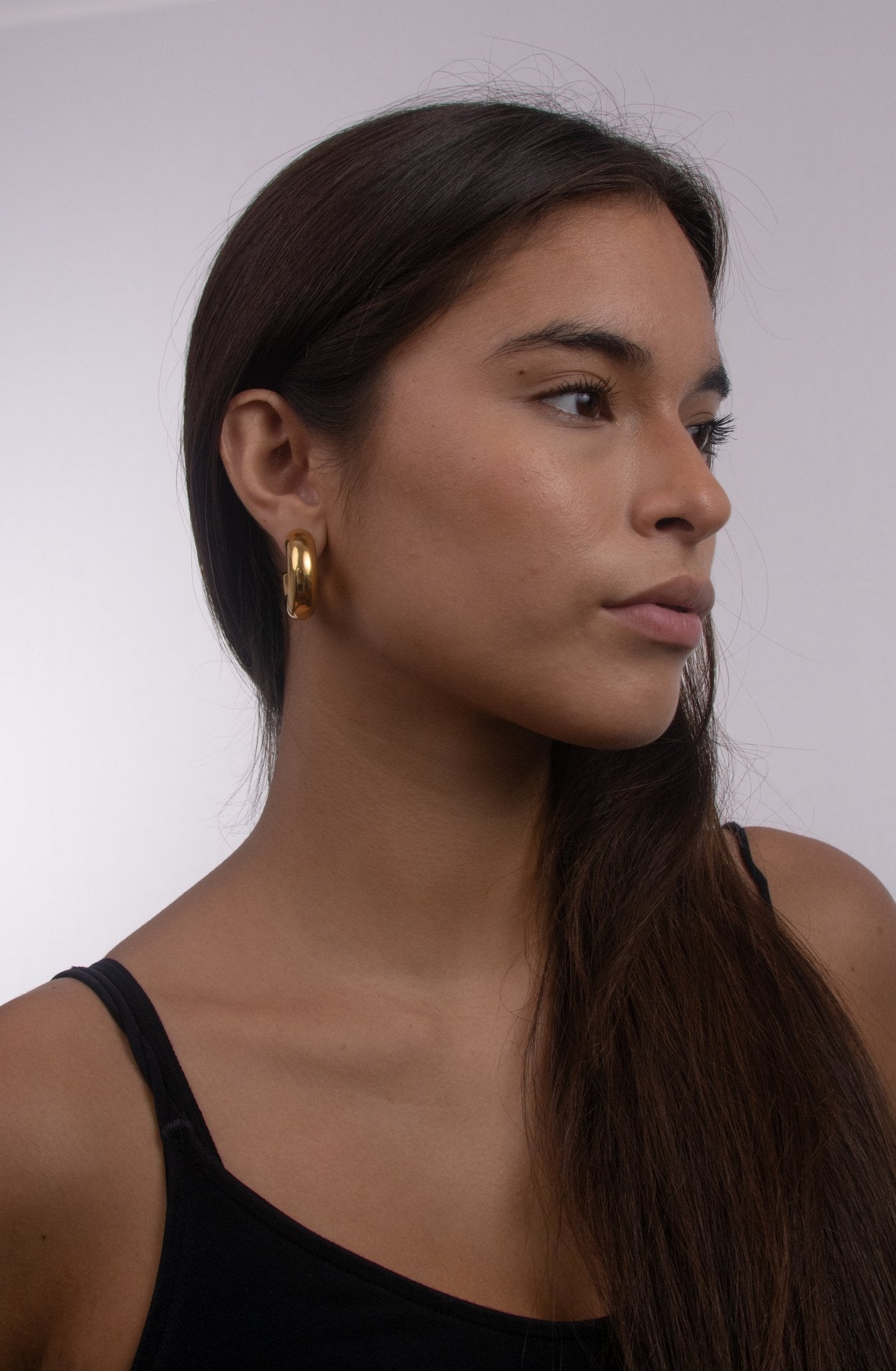 Aretes Mini Aros Dorado - IXIA