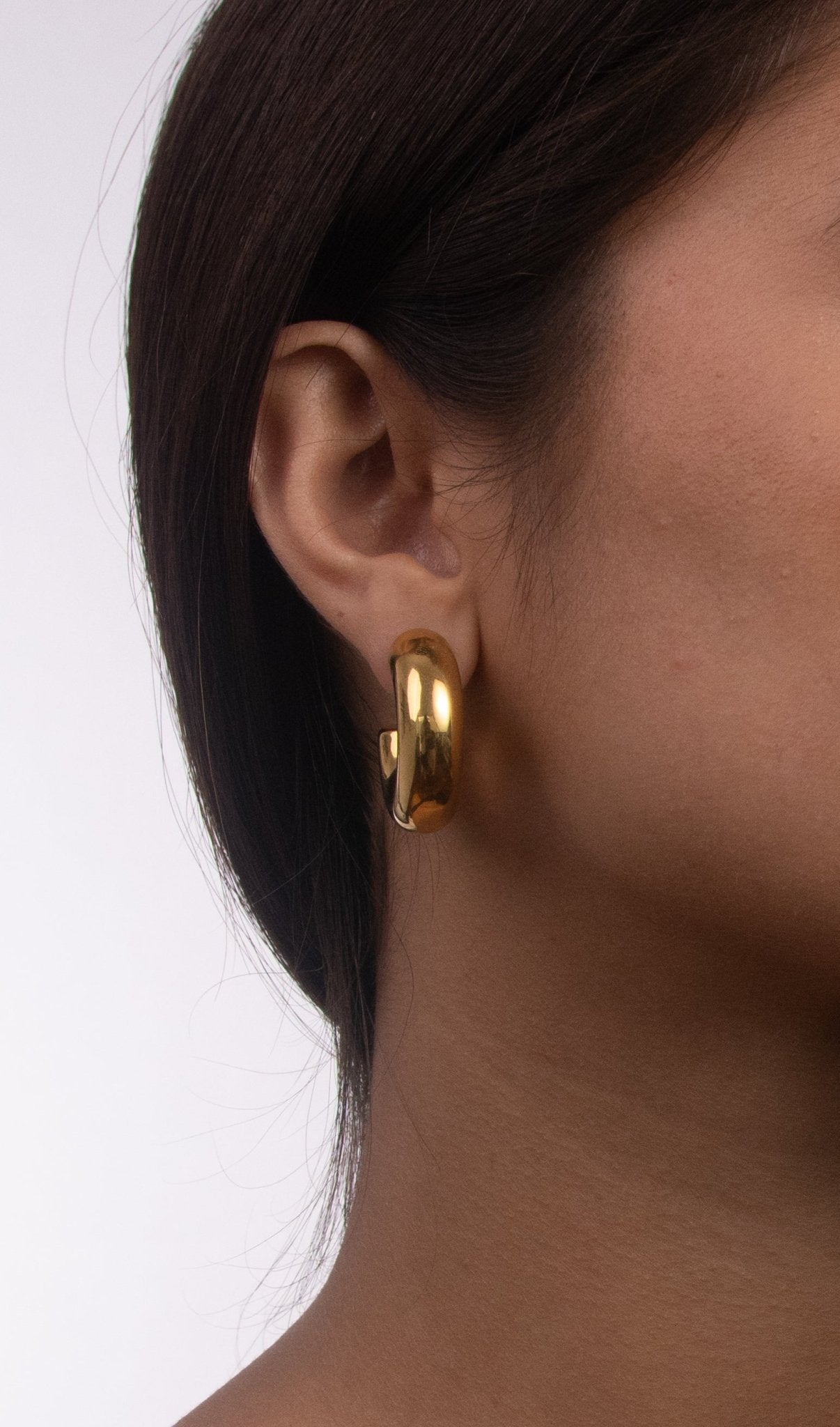 Aretes Mini Aros Dorado - IXIA