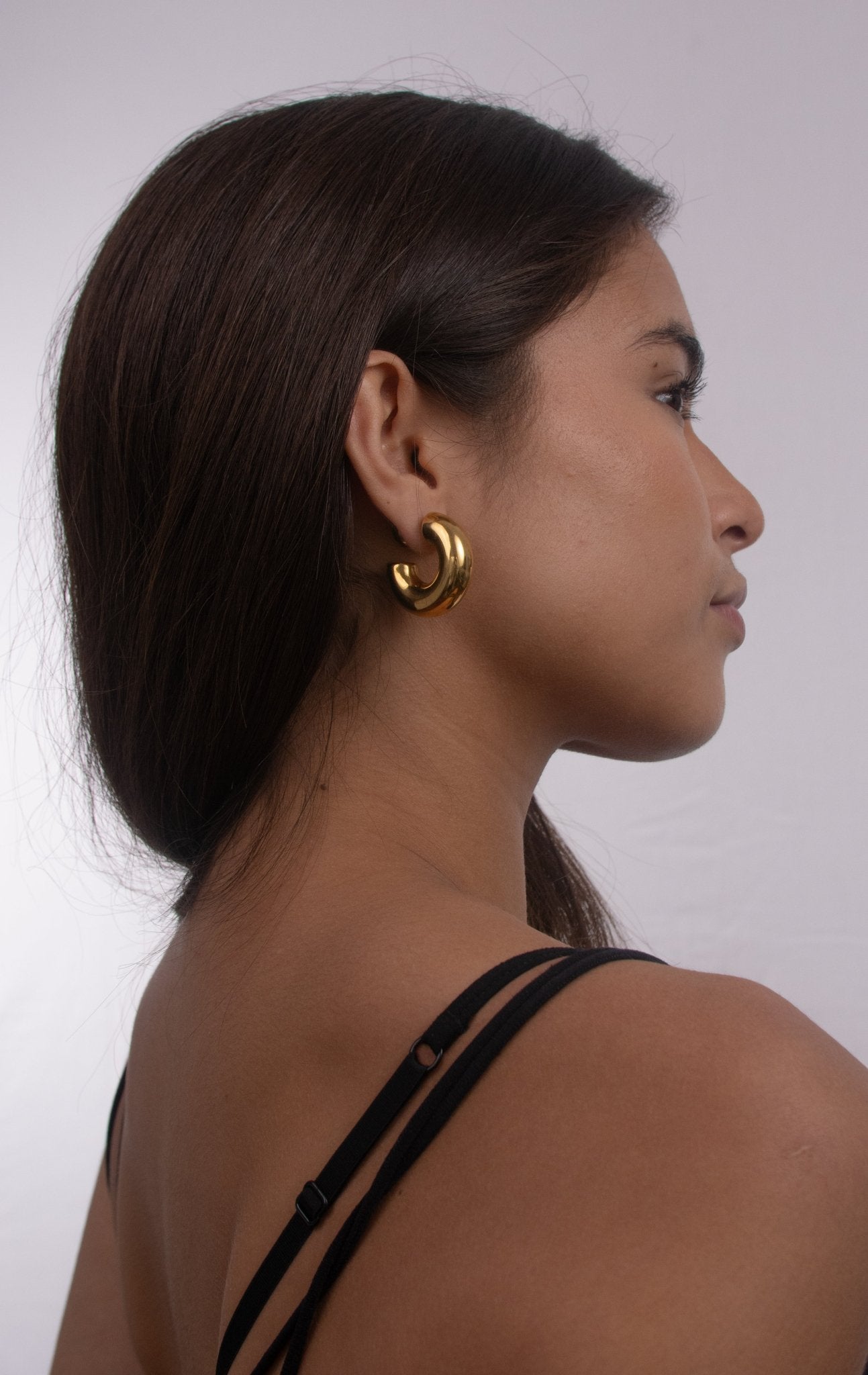 Aretes Mini Aros Dorado - IXIA