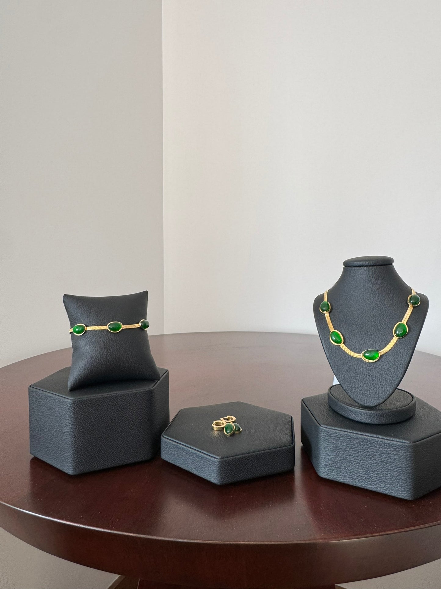 Pack Green Beads Set